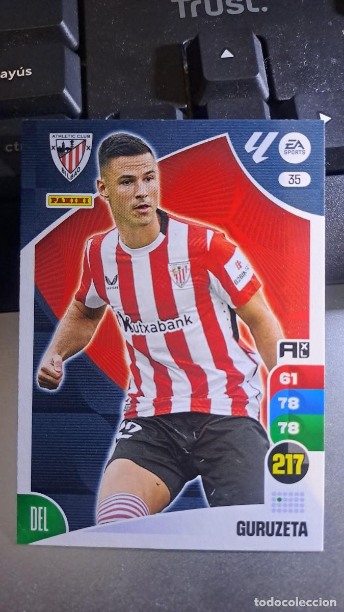 Coleccionismo cromos antiguos: ADRENALYN XL GURUZETA 35 ATHLETIC CLUB DE BILBAO CROMO LIGA 2024 2025 24 25 PANINI