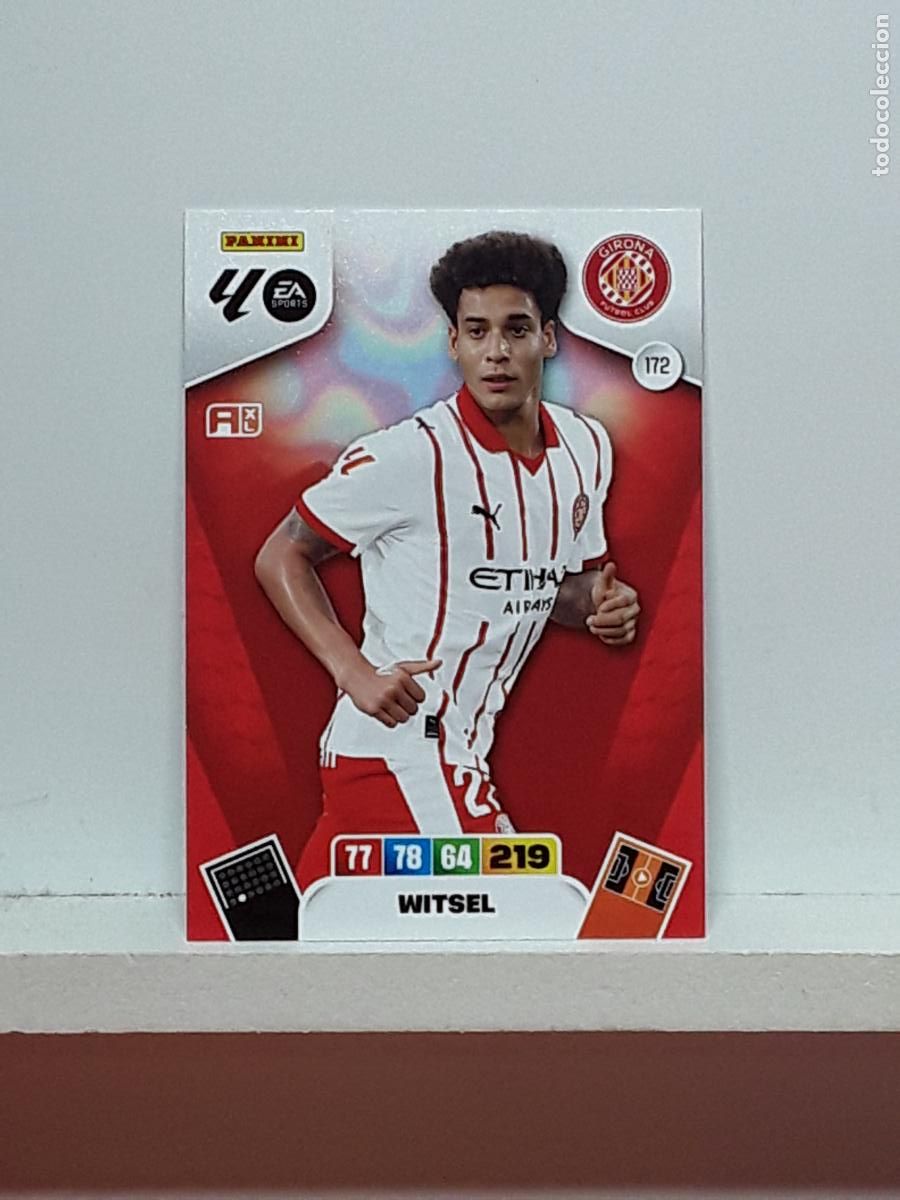 Coleccionismo cromos antiguos: ADRENALYN 2025 2026 25 26 ALBUM PANINI LIGA N 172 GIRONA WITSEL
