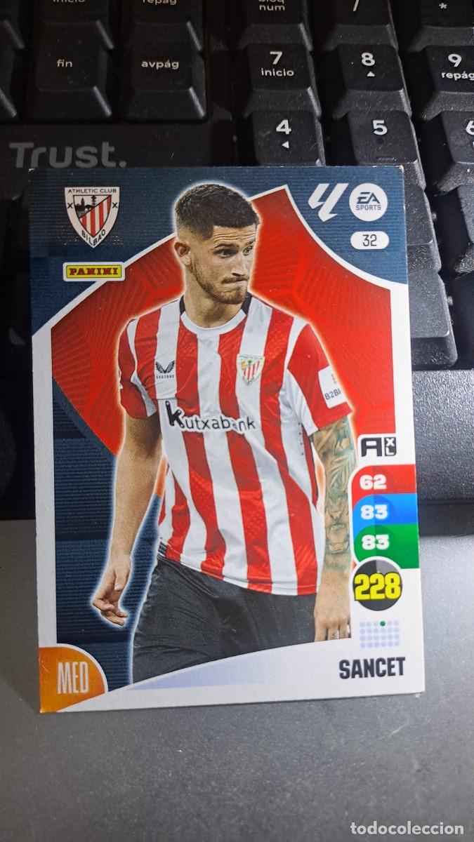Coleccionismo cromos antiguos: ADRENALYN XL SANCET 32 ATHLETIC CLUB DE BILBAO CROMO LIGA 2024 2025 24 25 PANINI