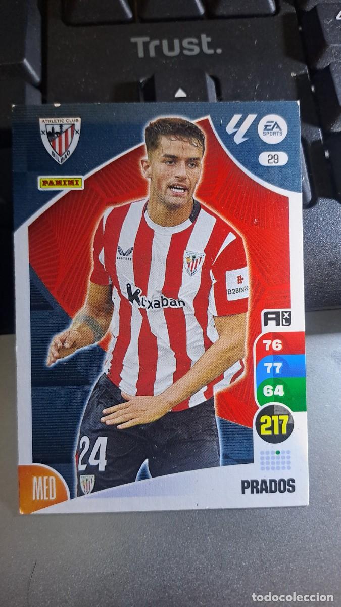 Coleccionismo cromos antiguos: ADRENALYN XL PRADOS 29 ATHLETIC CLUB DE BILBAO CROMO LIGA 2024 2025 24 25 PANINI