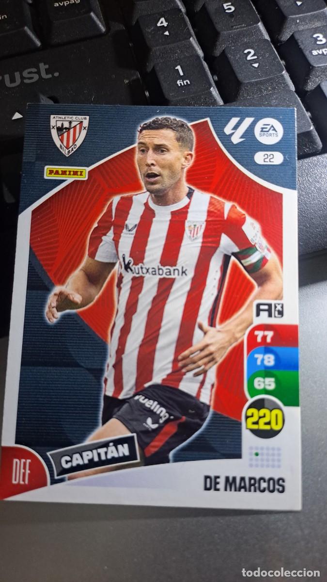 Coleccionismo cromos antiguos: ADRENALYN XL DE MARCOS 22 ATHLETIC CLUB DE BILBAO CROMO LIGA 2024 2025 24 25 PANINI