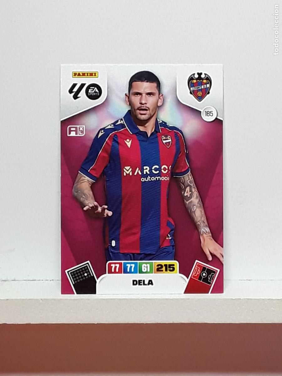 Coleccionismo cromos antiguos: ADRENALYN 2025 2026 25 26 ALBUM PANINI LIGA N 185 LEVANTE DELA