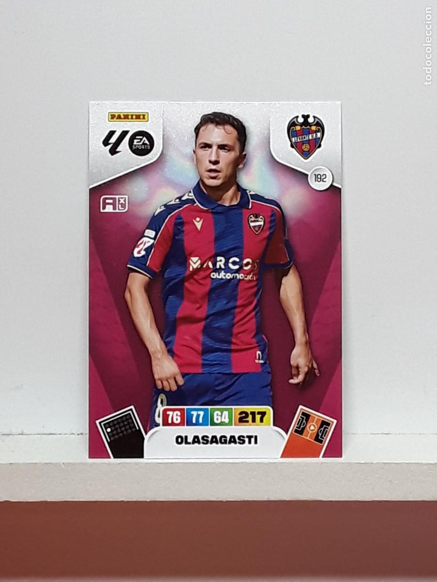 Coleccionismo cromos antiguos: ADRENALYN 2025 2026 25 26 ALBUM PANINI LIGA N 192 LEVANTE OLASAGASTI