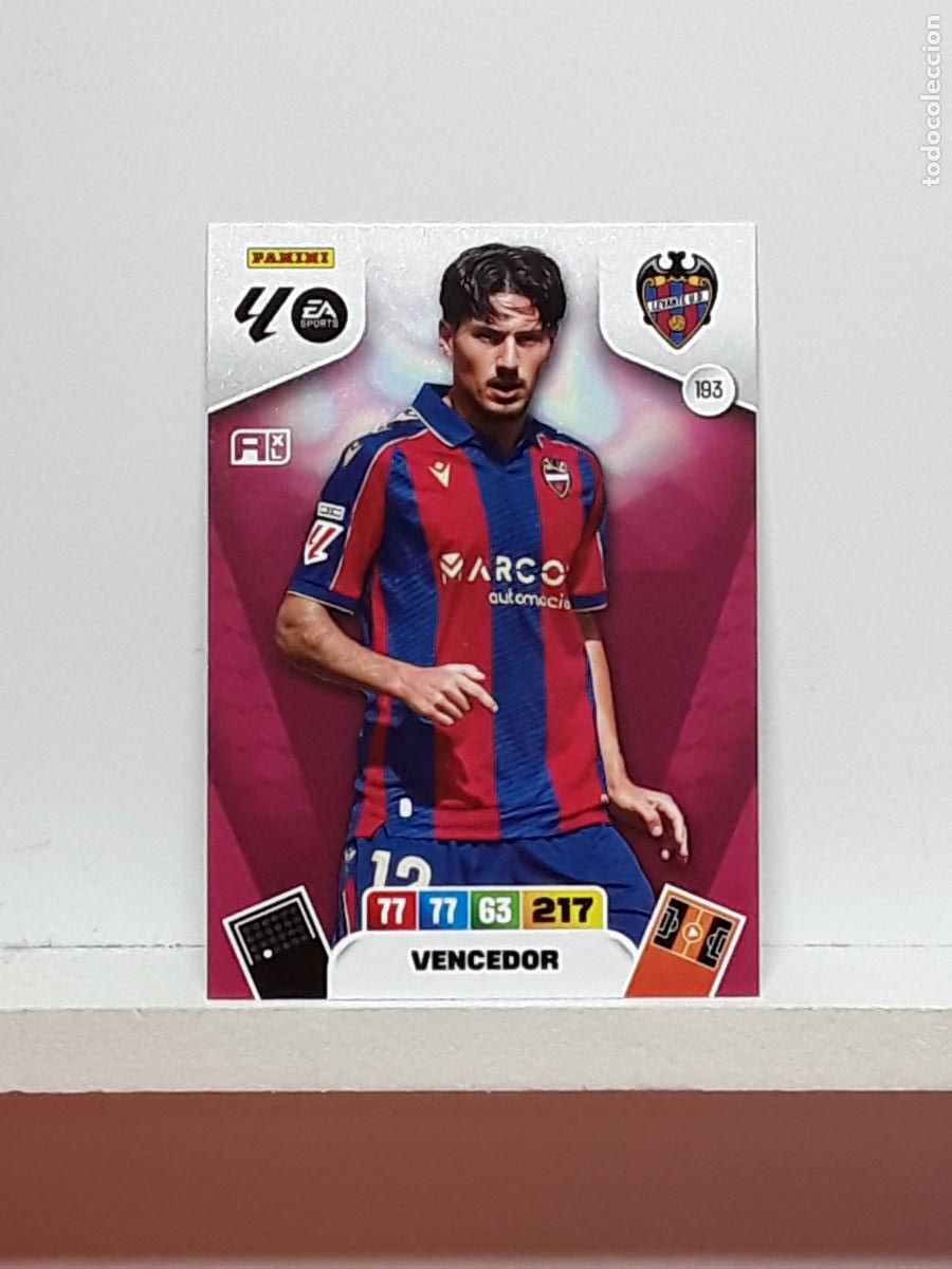 Coleccionismo cromos antiguos: ADRENALYN 2025 2026 25 26 ALBUM PANINI LIGA N 193 LEVANTE VENCEDOR