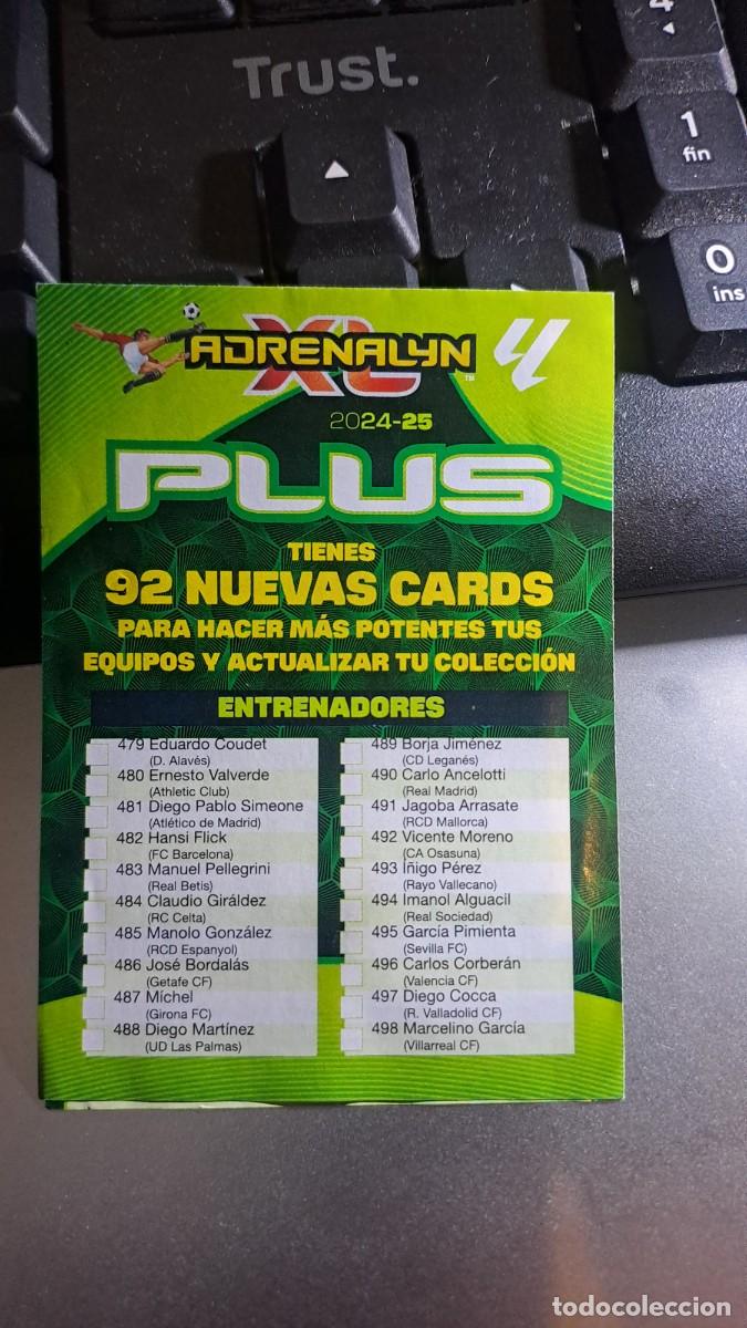 Colecionismo Cromos antigos: ADRENALYN XL CHECKLIST CHECK LIST INDICE PLUS CROMO LIGA 2024 2025 24 25 PANINI