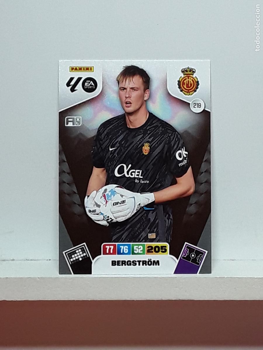 Collectionnisme Cartes &agrave; collectionner anciennes: ADRENALYN 2025 2026 25 26 ALBUM PANINI LIGA N 219 MALLORCA BERGSTROM