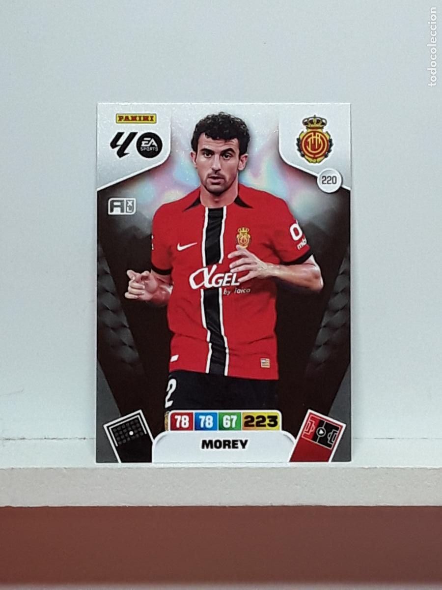 Collectionnisme Cartes &agrave; collectionner anciennes: ADRENALYN 2025 2026 25 26 ALBUM PANINI LIGA N 220 MALLORCA MOREY