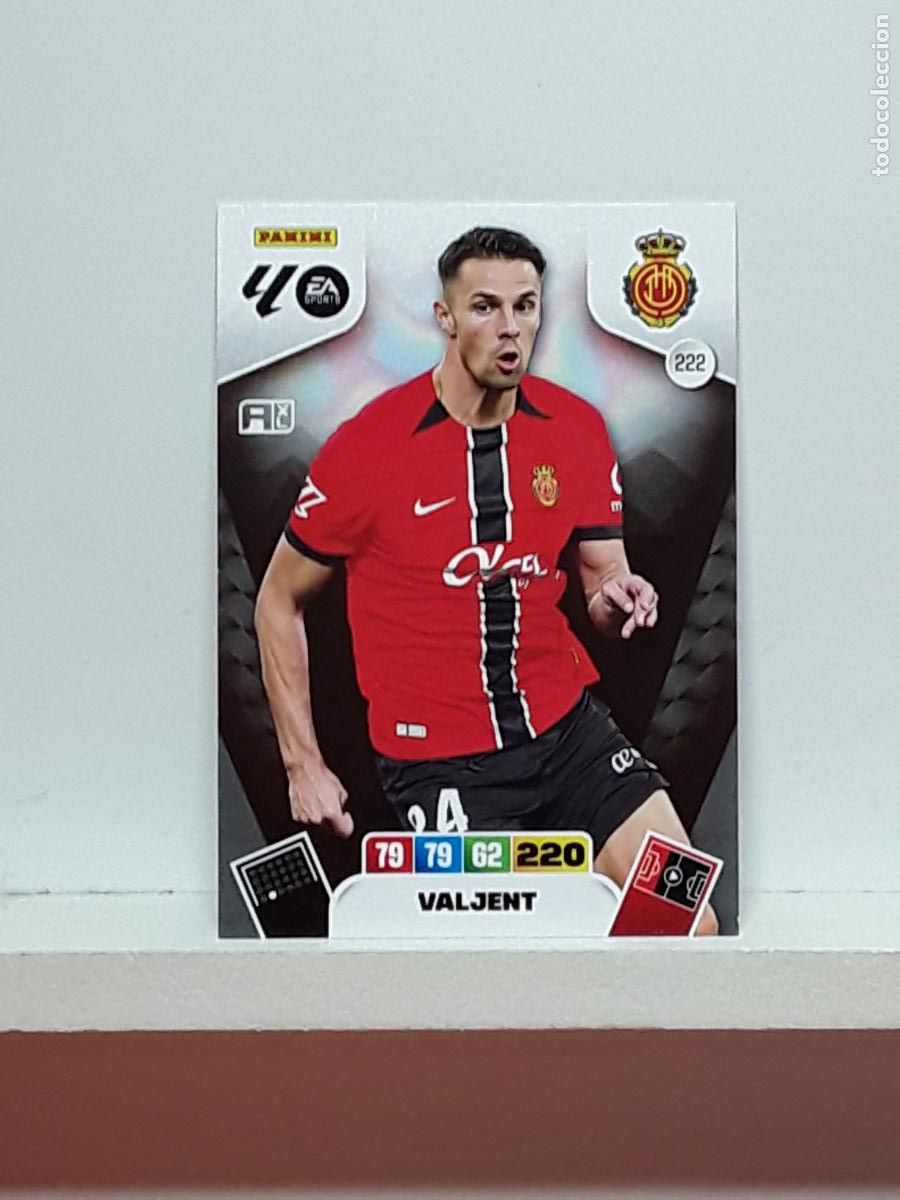 Coleccionismo cromos antiguos: ADRENALYN 2025 2026 25 26 ALBUM PANINI LIGA N 222 MALLORCA VALJENT