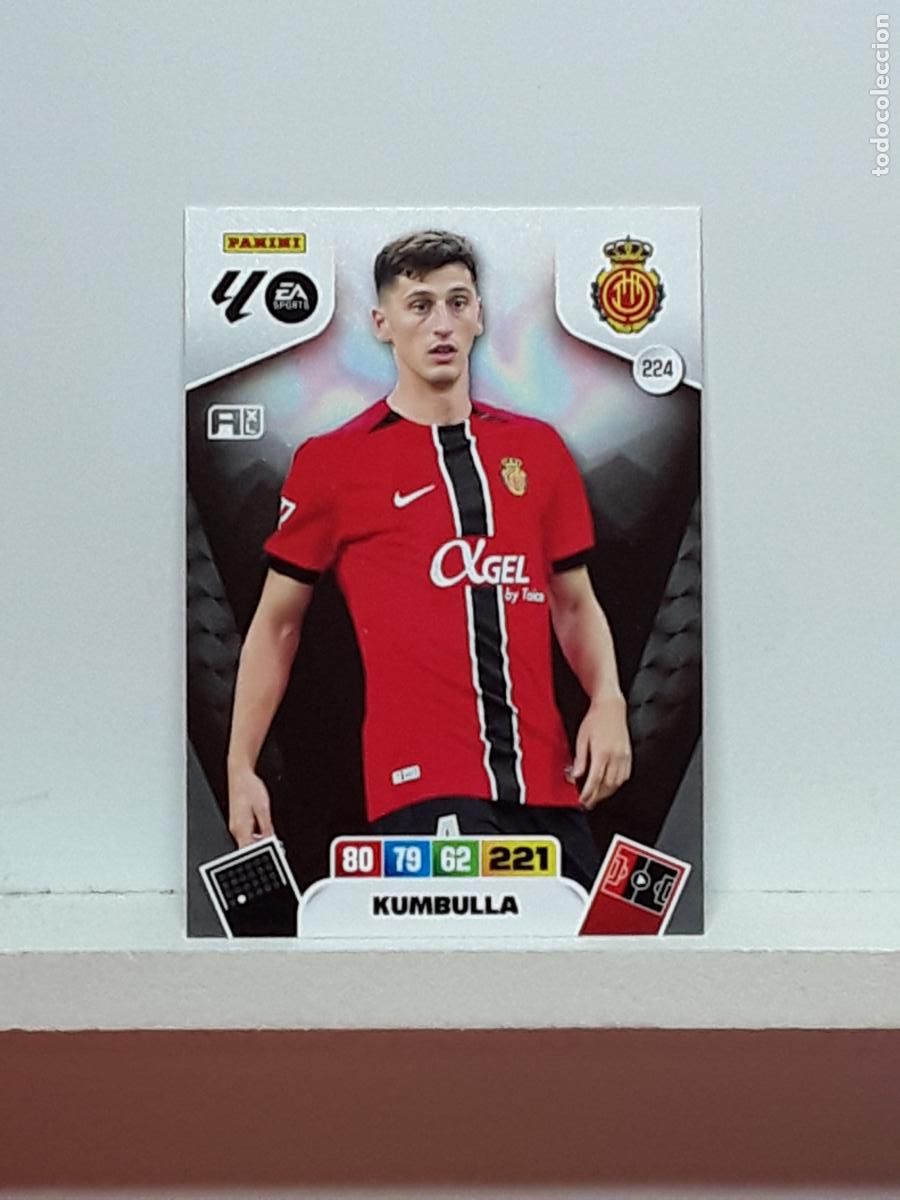 Coleccionismo cromos antiguos: ADRENALYN 2025 2026 25 26 ALBUM PANINI LIGA N 224 MALLORCA KUMBULLA