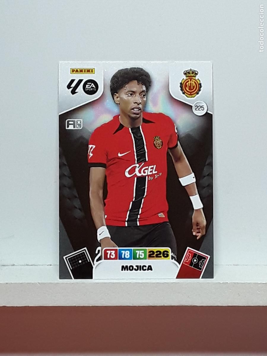Coleccionismo cromos antiguos: ADRENALYN 2025 2026 25 26 ALBUM PANINI LIGA N 225 MALLORCA MOJICA