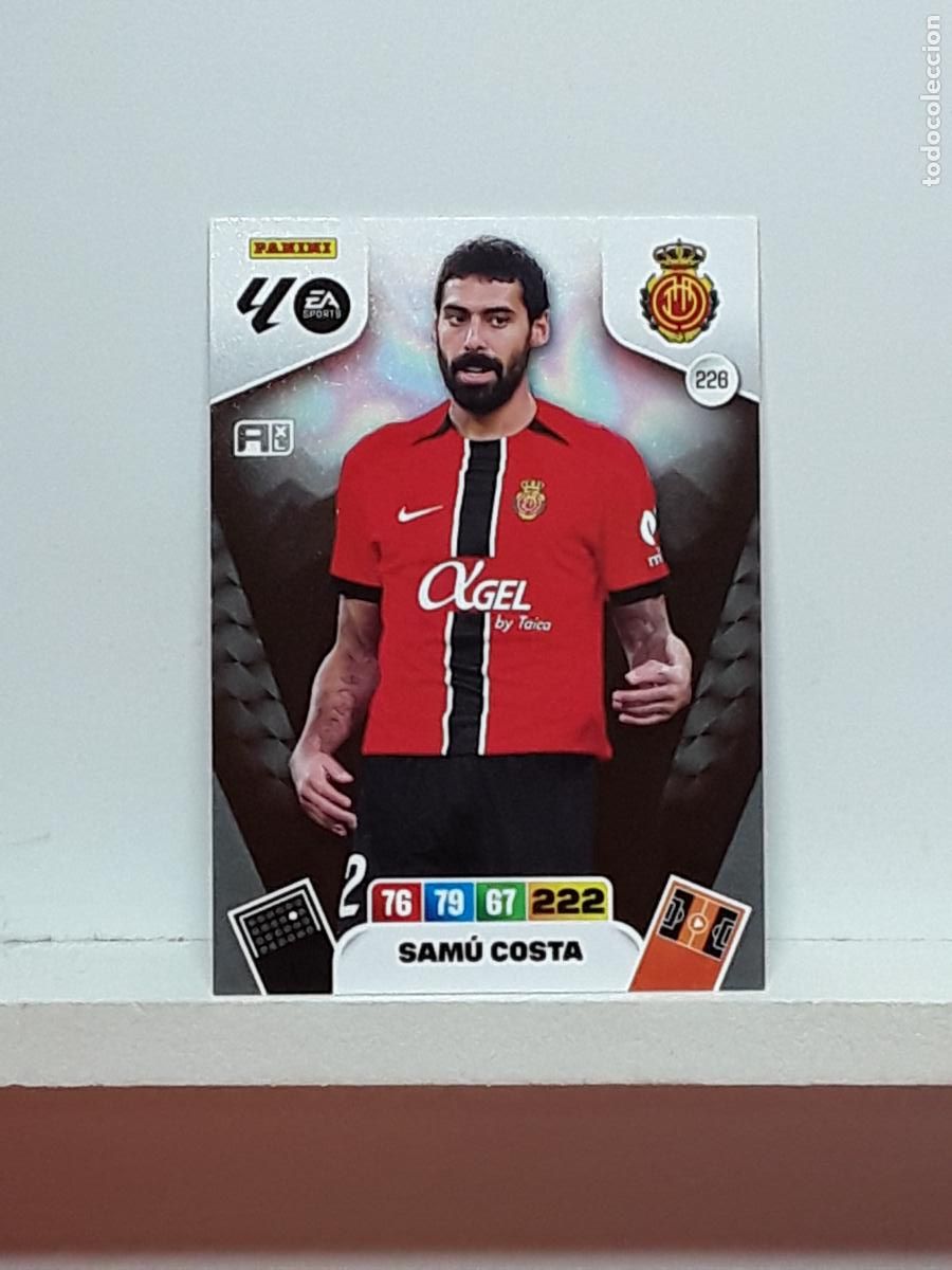 Coleccionismo cromos antiguos: ADRENALYN 2025 2026 25 26 ALBUM PANINI LIGA N 226 MALLORCA SAMU COSTA