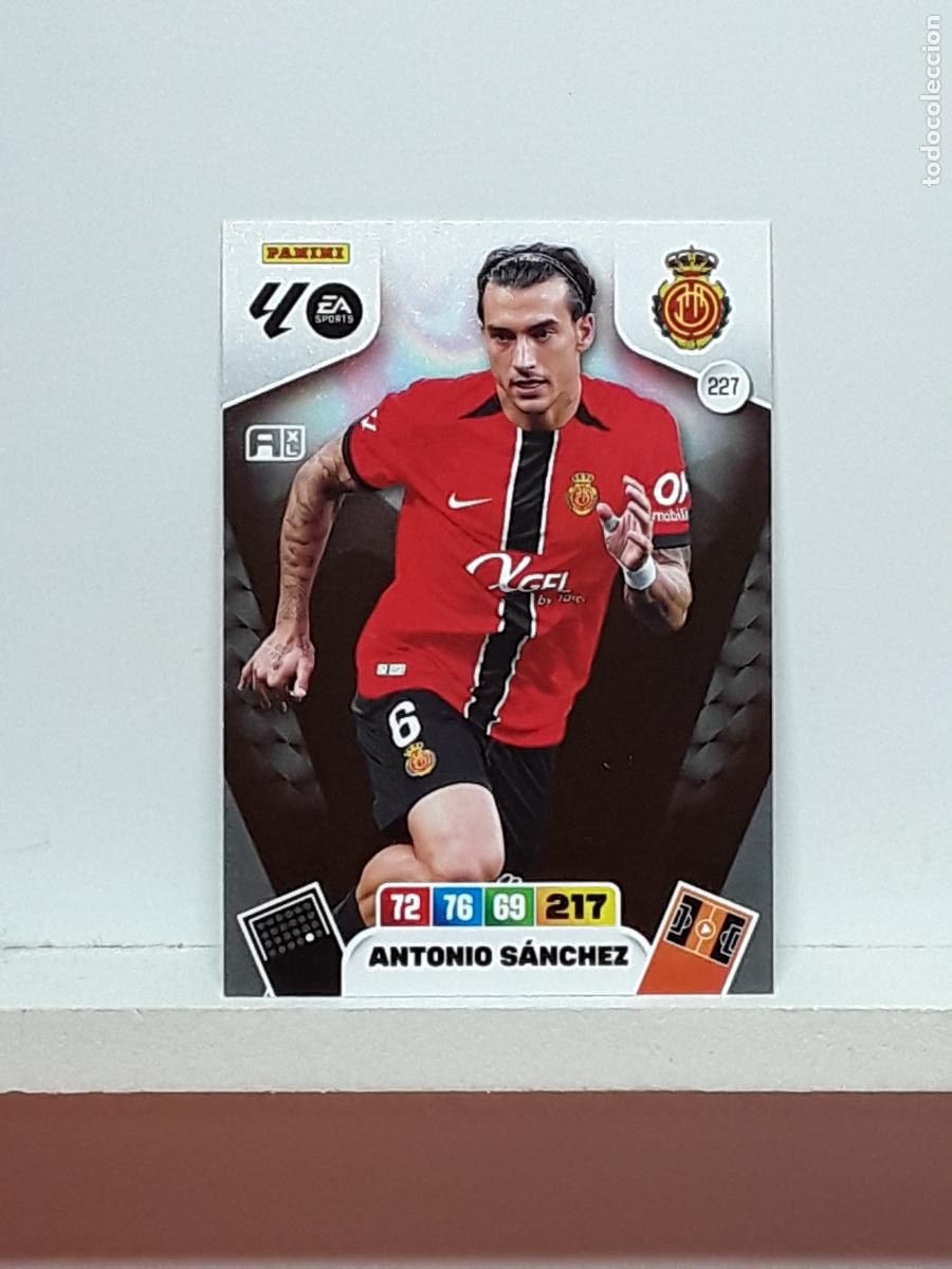 Coleccionismo cromos antiguos: ADRENALYN 2025 2026 25 26 ALBUM PANINI LIGA N 227 MALLORCA ANTONIO SANCHEZ