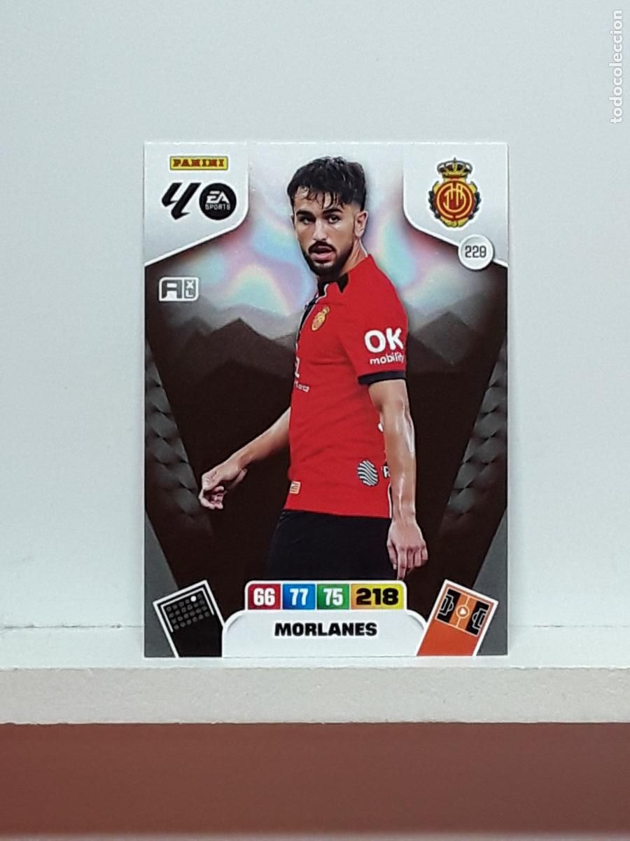 Coleccionismo cromos antiguos: ADRENALYN 2025 2026 25 26 ALBUM PANINI LIGA N 229 MALLORCA MORLANES