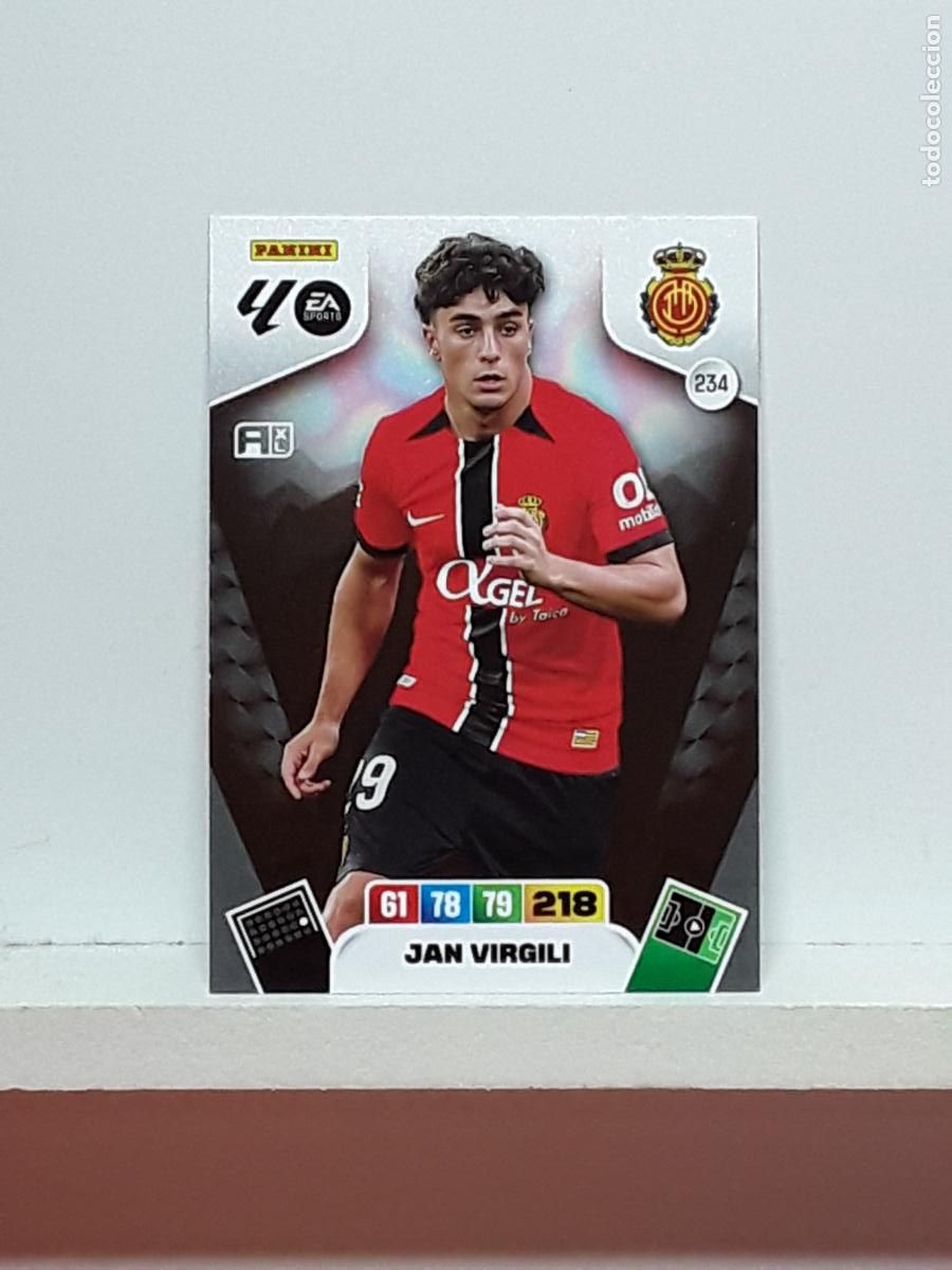 Coleccionismo cromos antiguos: ADRENALYN 2025 2026 25 26 ALBUM PANINI LIGA N 234 MALLORCA JAN VIRGILI