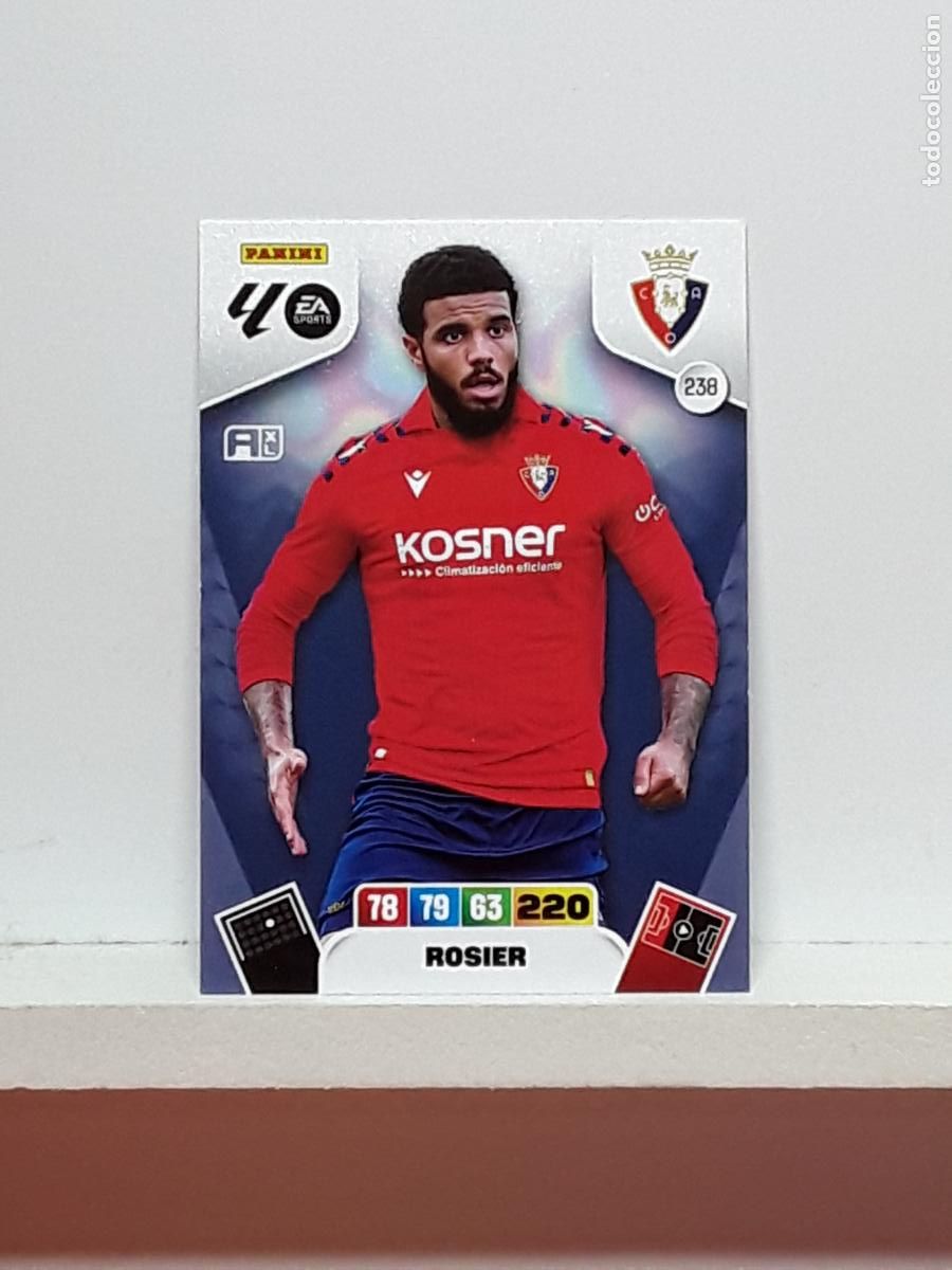 Coleccionismo cromos antiguos: ADRENALYN 2025 2026 25 26 ALBUM PANINI LIGA N 238 OSASUNA ROSIER