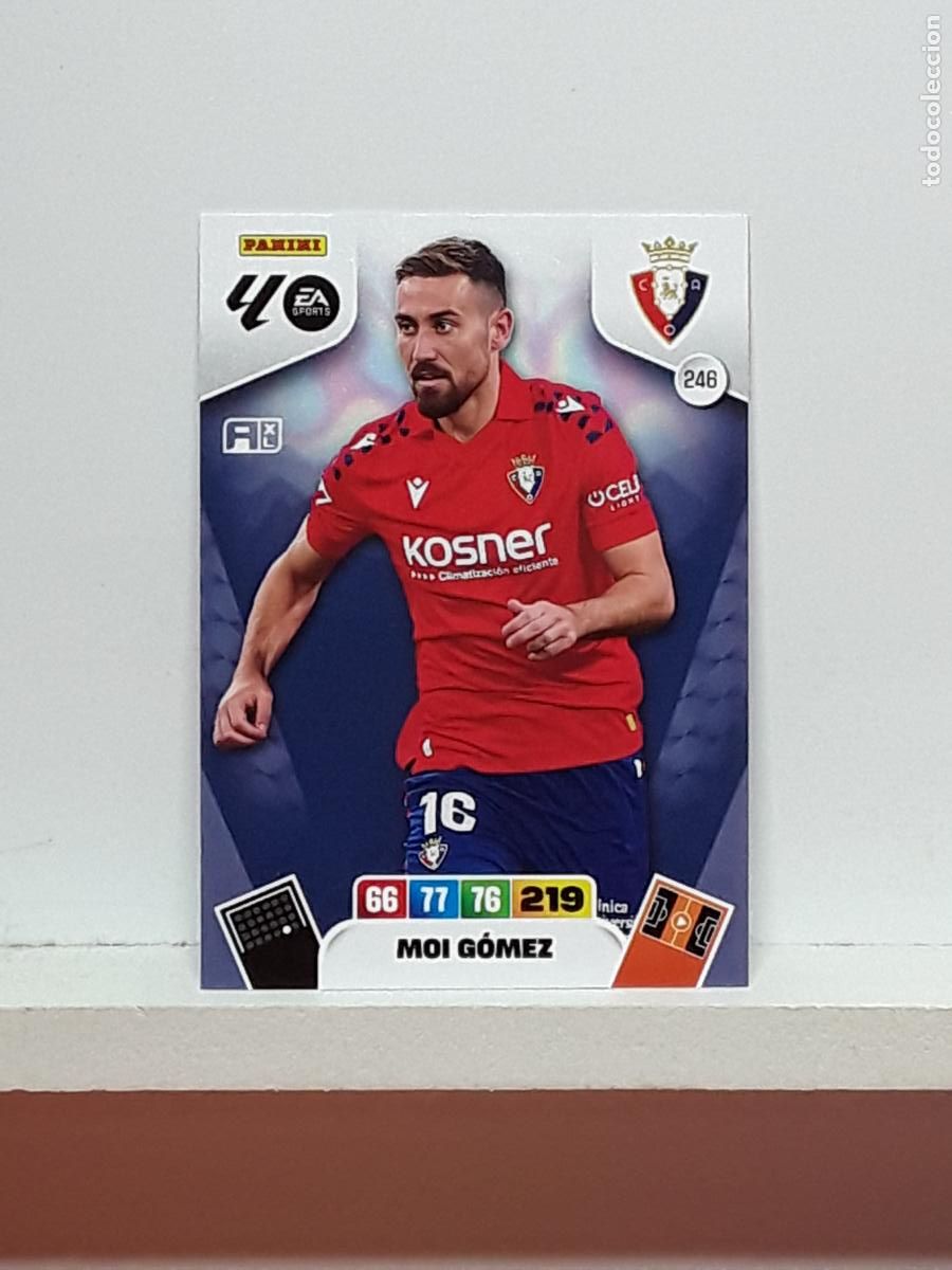 Coleccionismo cromos antiguos: ADRENALYN 2025 2026 25 26 ALBUM PANINI LIGA N 246 OSASUNA MOI GOMEZ