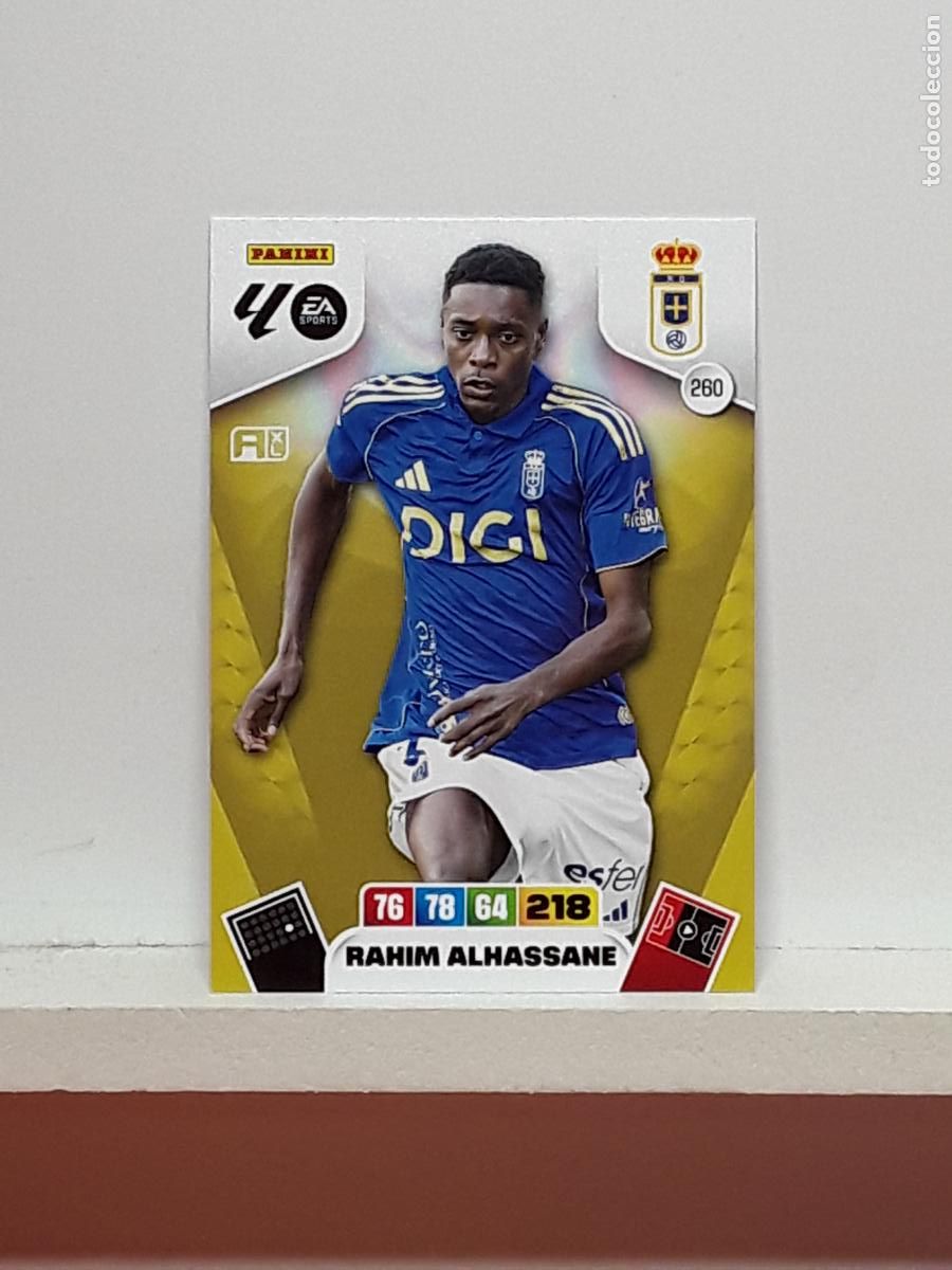 Sammeln alte Sammelbilder: ADRENALYN 2025 2026 25 26 ALBUM PANINI LIGA N 260 OVIEDO RAHIM ALHASSANE