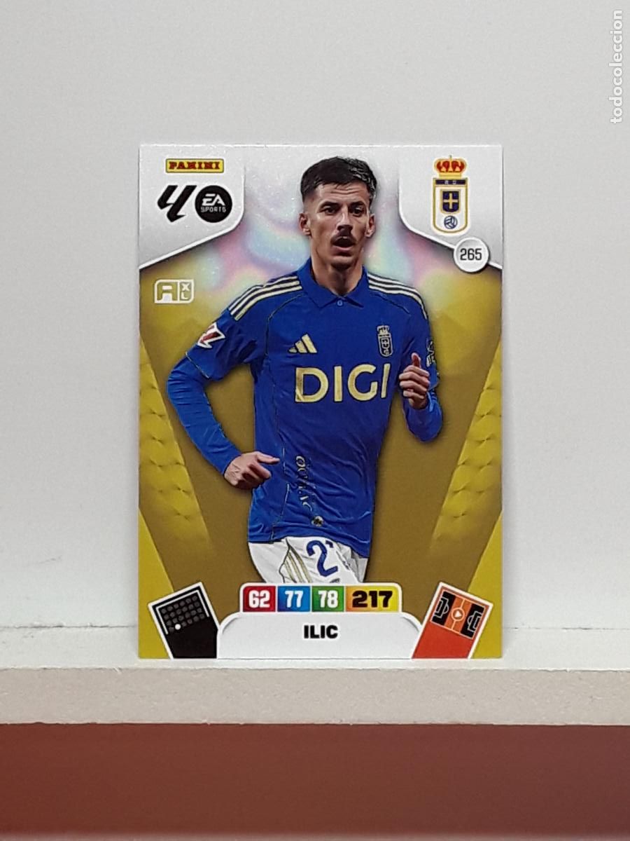 Collezionismo Figurine antiche: ADRENALYN 2025 2026 25 26 ALBUM PANINI LIGA N 265 OVIEDO ILIC