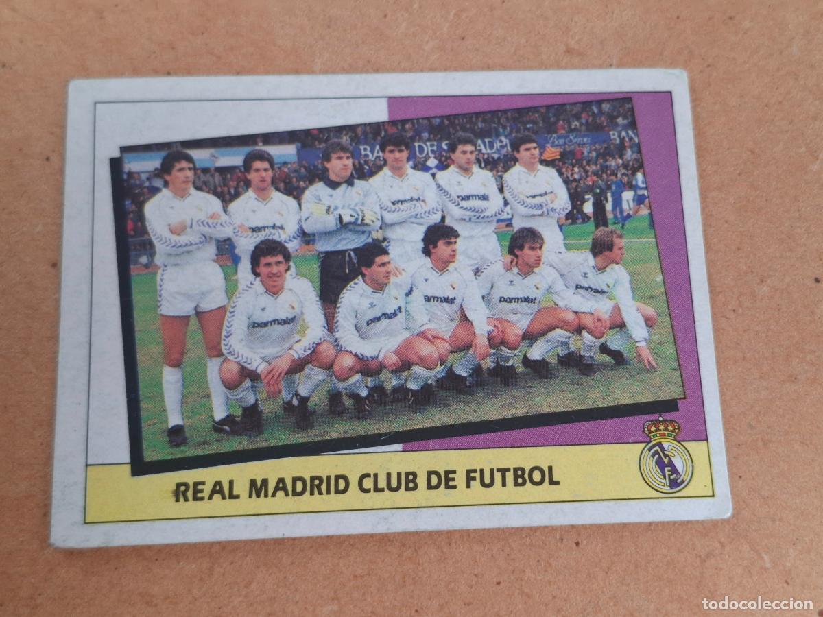 Coleccionismo cromos antiguos: ESTE 87 88 1987 1988 - EQUIPO - REAL MADRID ( NUNCA PEGADO ) CA