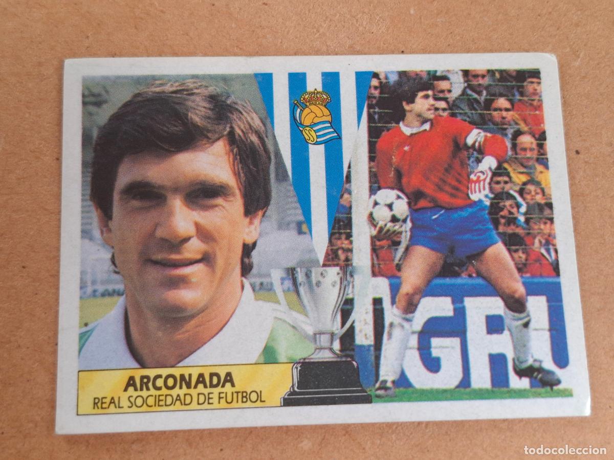 Coleccionismo cromos antiguos: ESTE 87 88 1987 1988 - ARCONADA - REAL SOCIEDAD ( NUNCA PEGADO ) CA