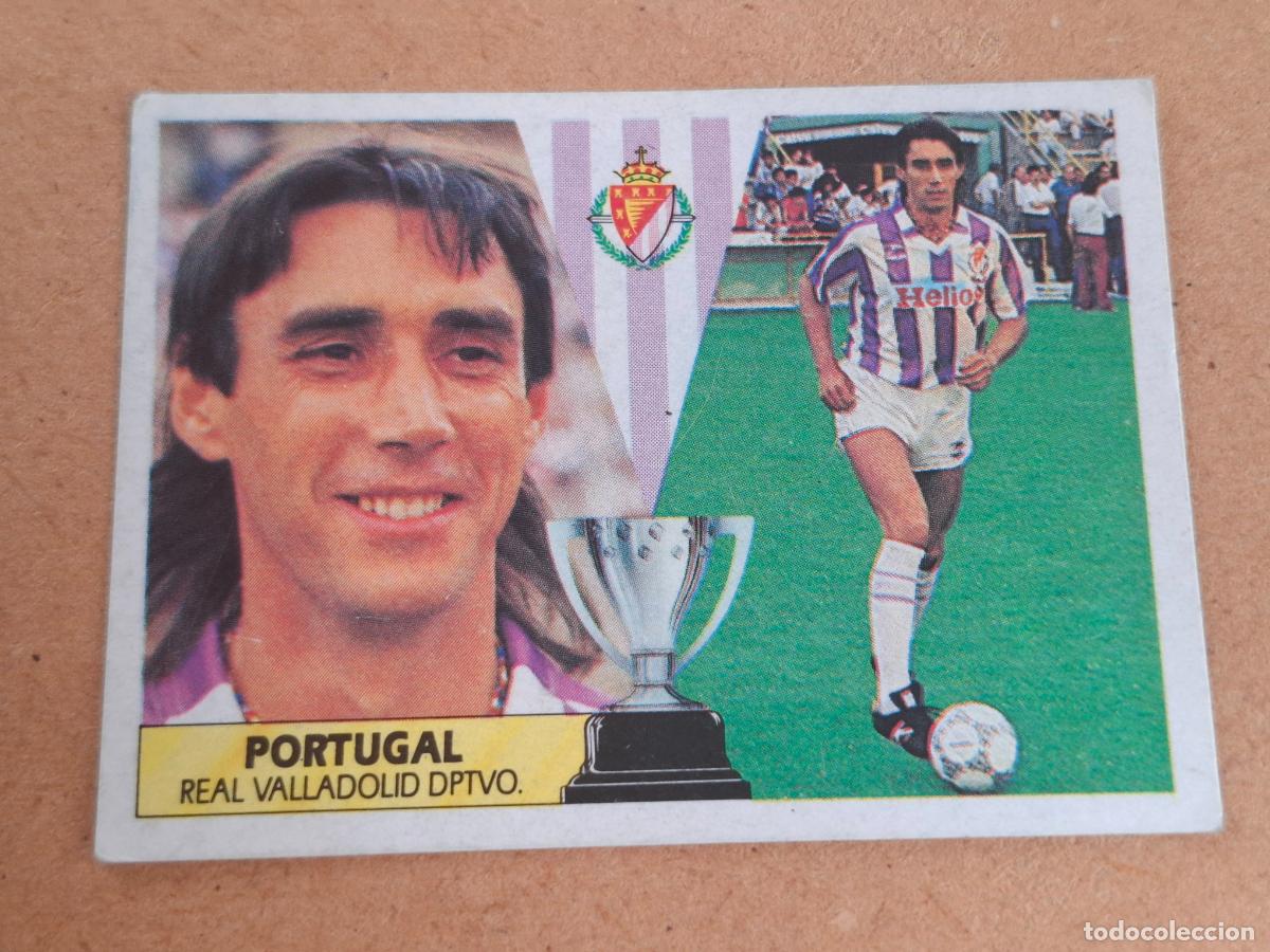Coleccionismo cromos antiguos: ESTE 87 88 1987 1988 - FICHAJE 10 PORTUGAL - REAL VALLADOLID ( NUNCA PEGADO ) CA