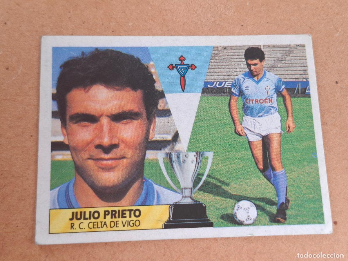 Coleccionismo cromos antiguos: ESTE 87 88 1987 1988 - FICHAJE 17 JULIO PRIETO - R.C. CELTA ( NUNCA PEGADO ) CA