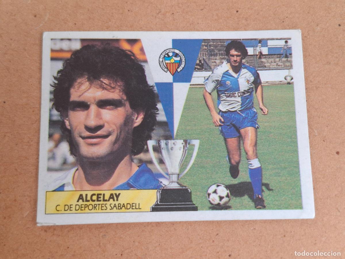 Coleccionismo cromos antiguos: ESTE 87 88 1987 1988 - FICHAJE 34 ALCELAY - C.E. SABADELL ( NUNCA PEGADO ) CA