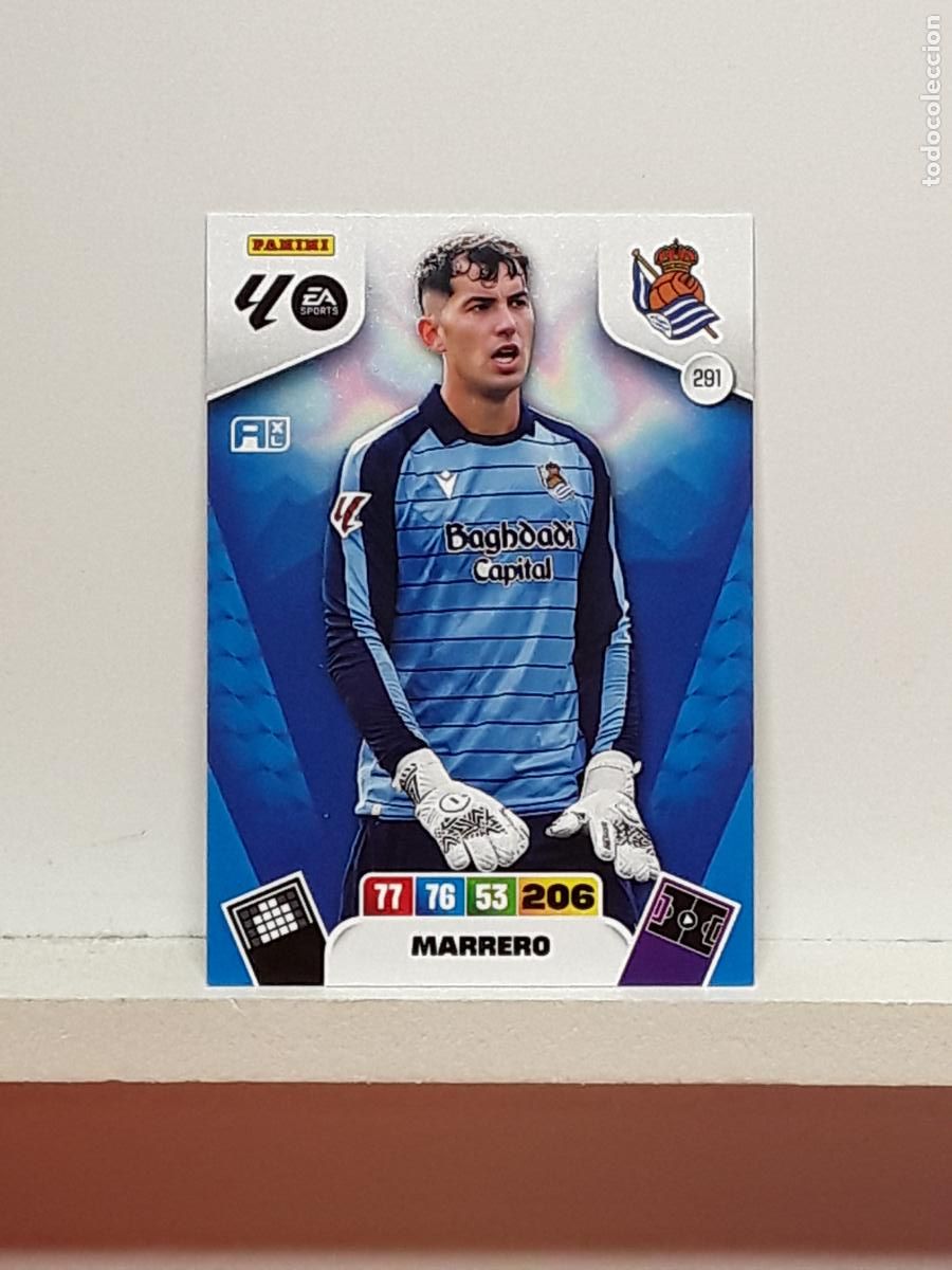 Coleccionismo cromos antiguos: ADRENALYN 2025 2026 25 26 ALBUM PANINI LIGA N 291 REAL SOCIEDAD MARRERO