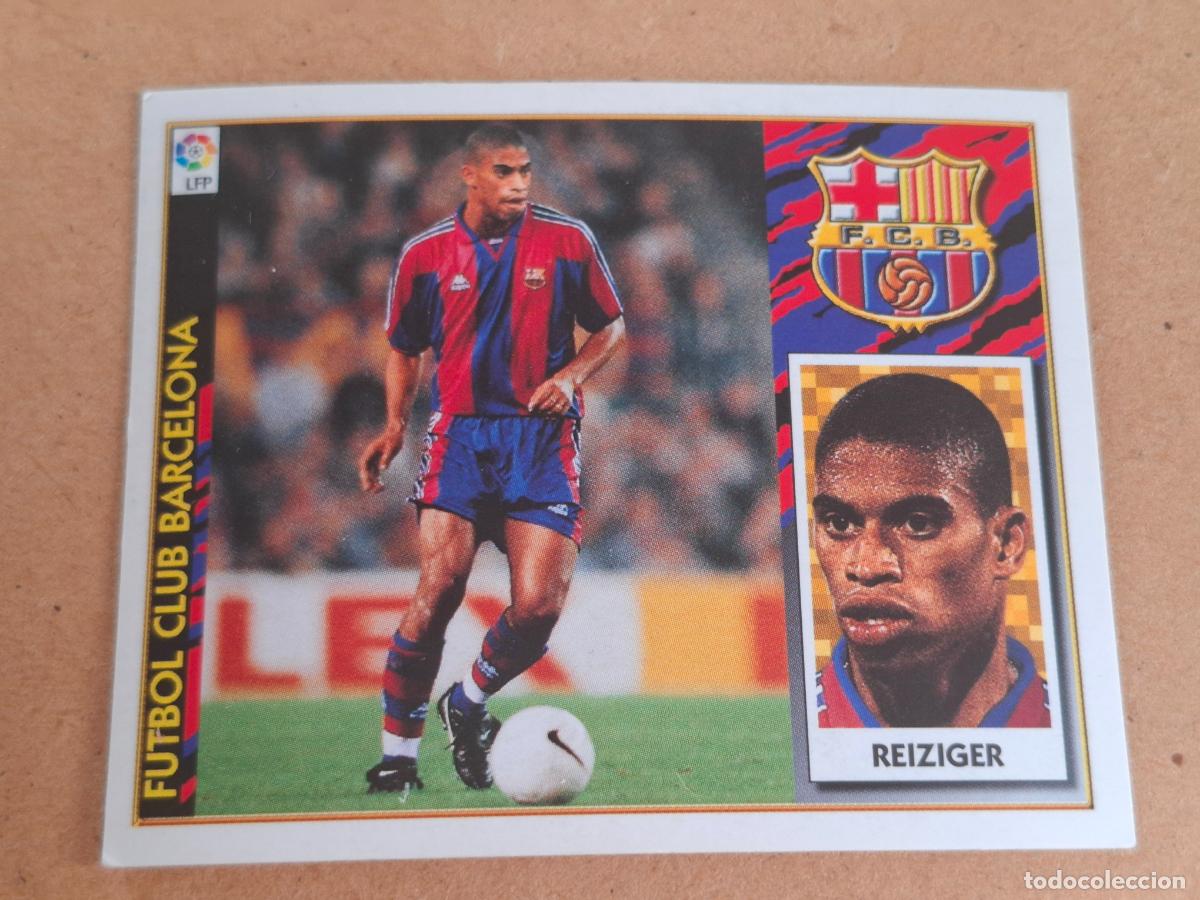 Coleccionismo cromos antiguos: ESTE 97 98 1997 1998 - FICHAJE 9 REIZIGER - FC. BARCELONA ( NUNCA PEGADO ) CA