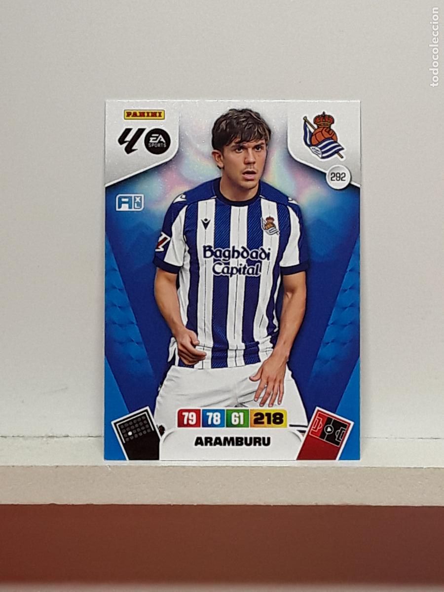 Coleccionismo cromos antiguos: ADRENALYN 2025 2026 25 26 ALBUM PANINI LIGA N 292 REAL SOCIEDAD ARAMBURU