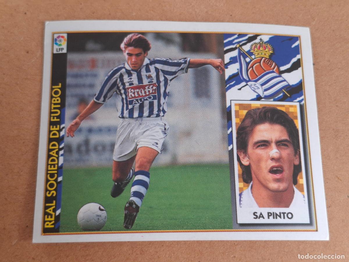 Coleccionismo cromos antiguos: ESTE 97 98 1997 1998 - FICHAJE 23 SA PINTO - REAL SOCIEDAD ( NUNCA PEGADO ) CA