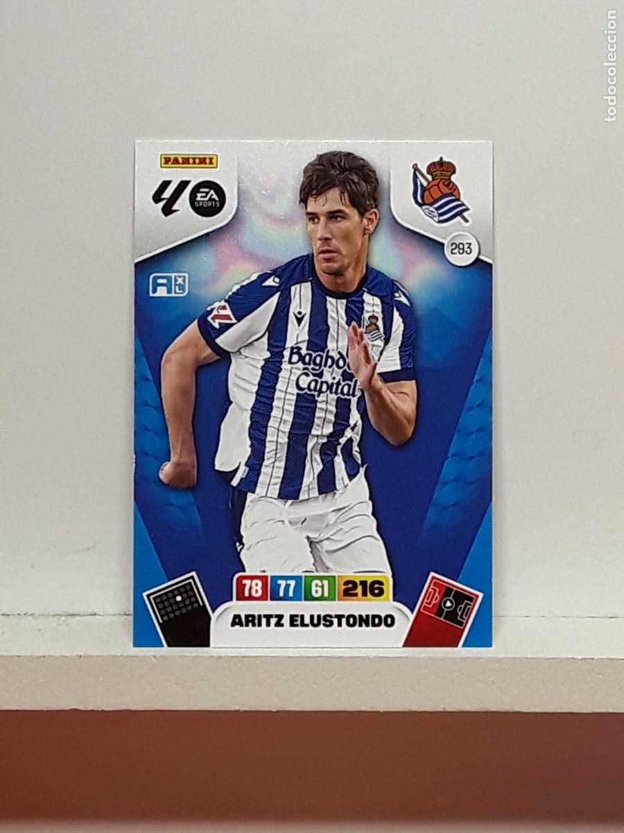 Coleccionismo cromos antiguos: ADRENALYN 2025 2026 25 26 ALBUM PANINI LIGA N 293 REAL SOCIEDAD ARITZ ELUSTONDO