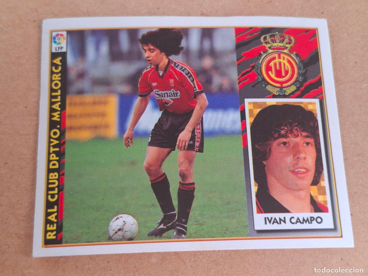Coleccionismo cromos antiguos: ESTE 97 98 1997 1998 - FICHAJE 20 IV&Aacute;N CAMPO - RCD. MALLORCA ( NUNCA PEGADO ) CA