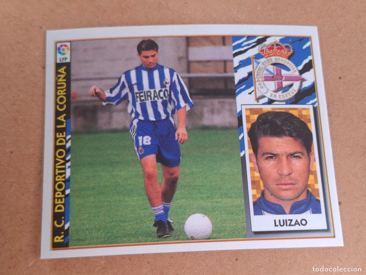 Coleccionismo cromos antiguos: ESTE 97 98 1997 1998 - FICHAJE 2 LUIZAO - R.C. DEPORTIVO ( NUNCA PEGADO ) CA