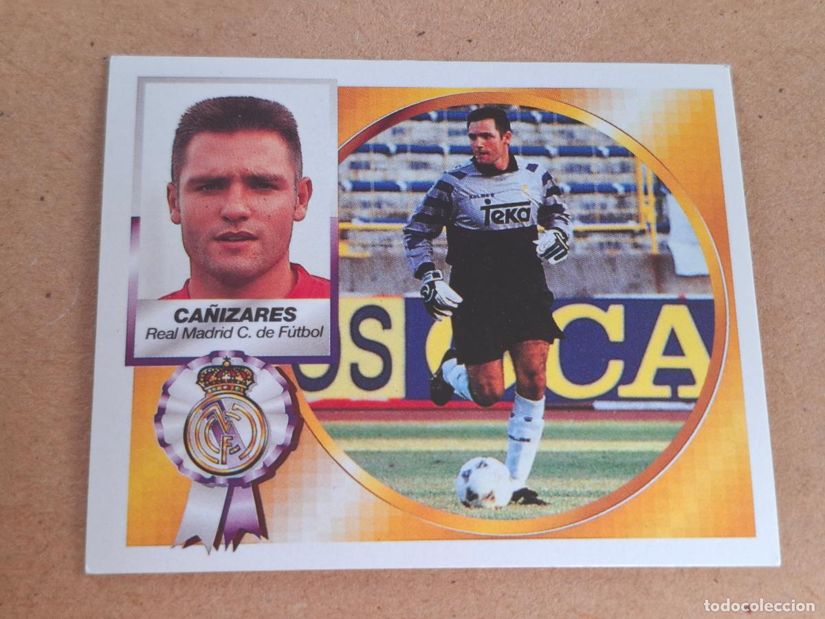 Coleccionismo cromos antiguos: ESTE 94 95 1994 1995 - CA&Ntilde;IZARES - REAL MADRID ( NUNCA PEGADO ) CA