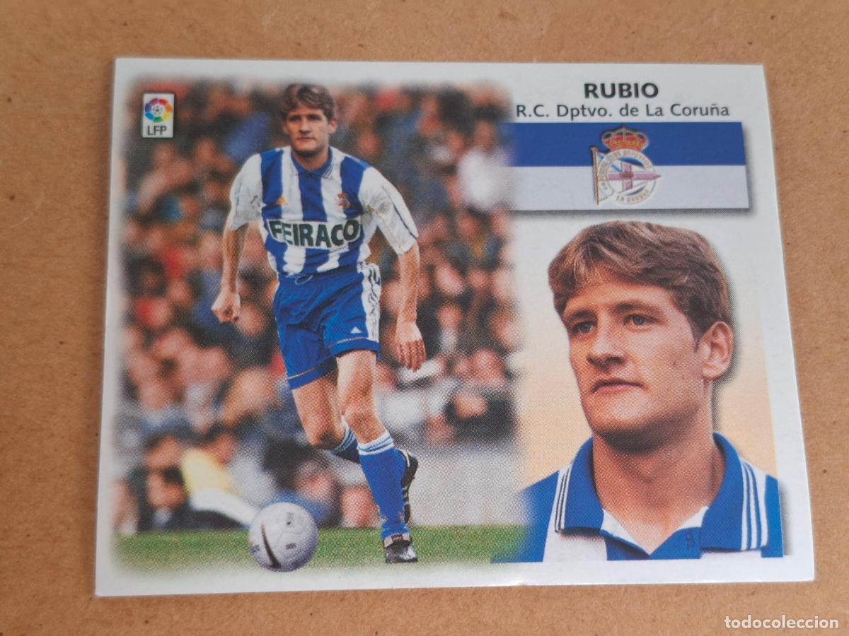 Coleccionismo cromos antiguos: ESTE 99 00 1999 2000 - FICHAJE 23 RUBIO ( BAJA ) - R.C. DEPORTIVO ( NUNCA PEGADO ) CA