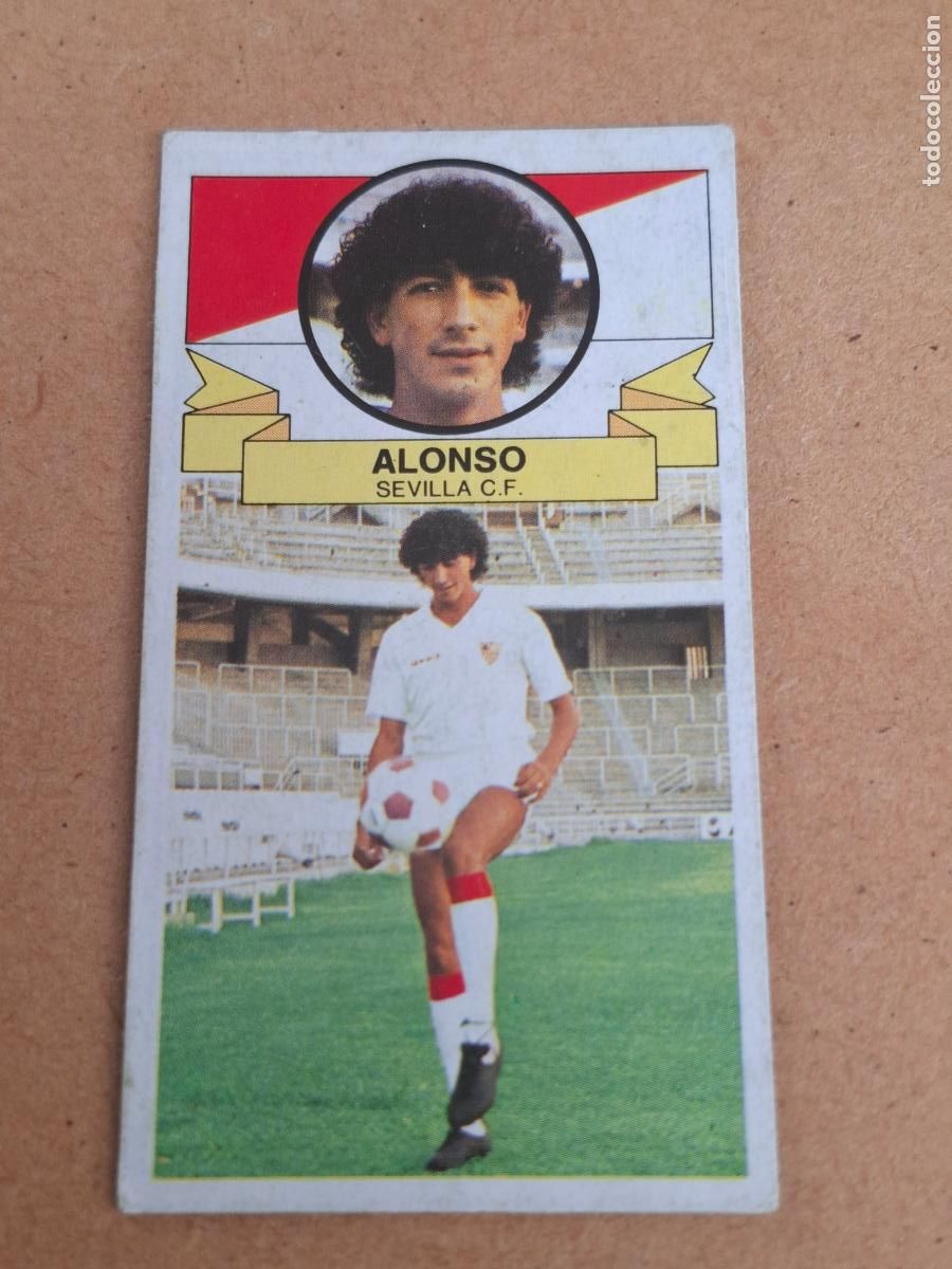Coleccionismo cromos antiguos: ESTE 85 86 1985 1986 - ALONSO ( COLOCA ) - SEVILLA CF ( NUNCA PEGADO ) CA