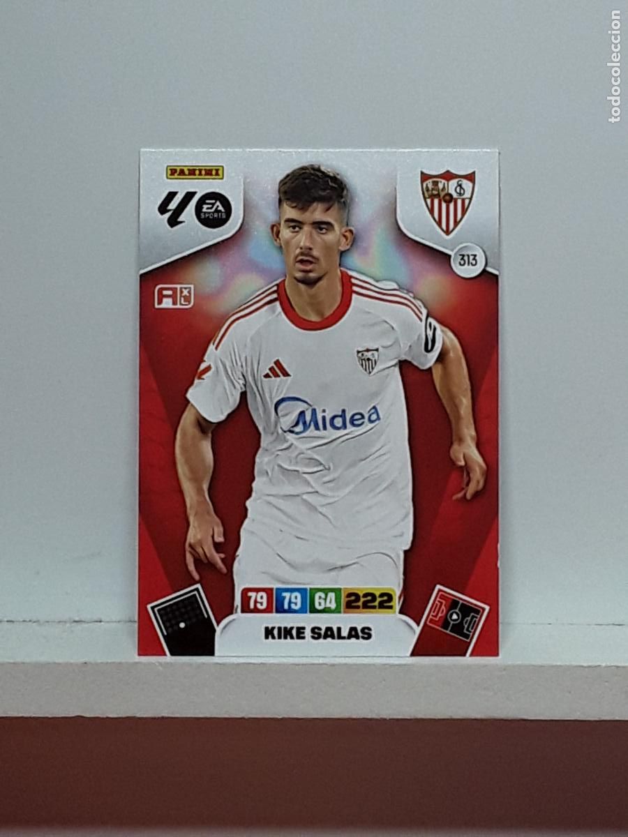 Coleccionismo cromos antiguos: ADRENALYN 2025 2026 25 26 ALBUM PANINI LIGA N 313 SEVILLA KIKE SALAS