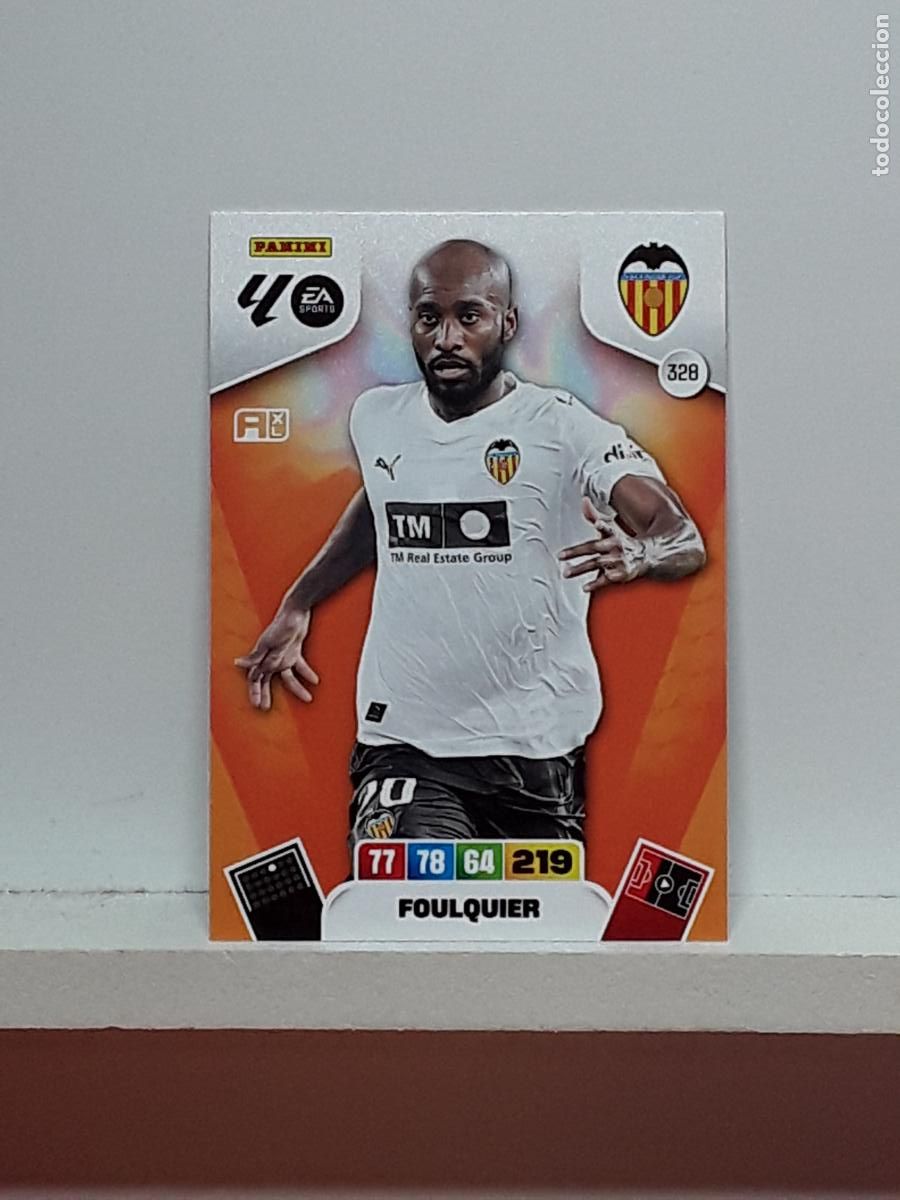 Coleccionismo cromos antiguos: ADRENALYN 2025 2026 25 26 ALBUM PANINI LIGA N 328 VALENCIA FOULQUIER