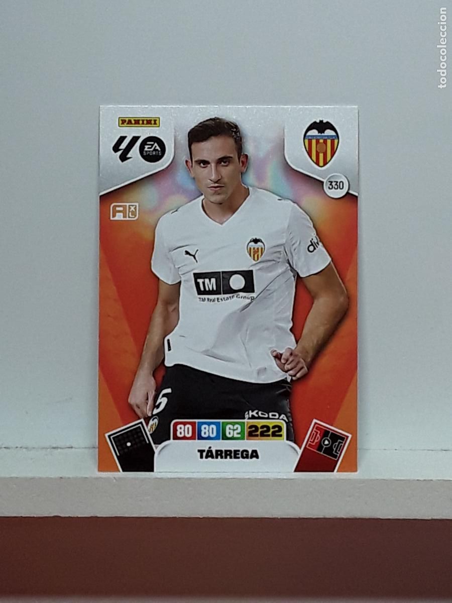 Coleccionismo cromos antiguos: ADRENALYN 2025 2026 25 26 ALBUM PANINI LIGA N 330 VALENCIA TARREGA