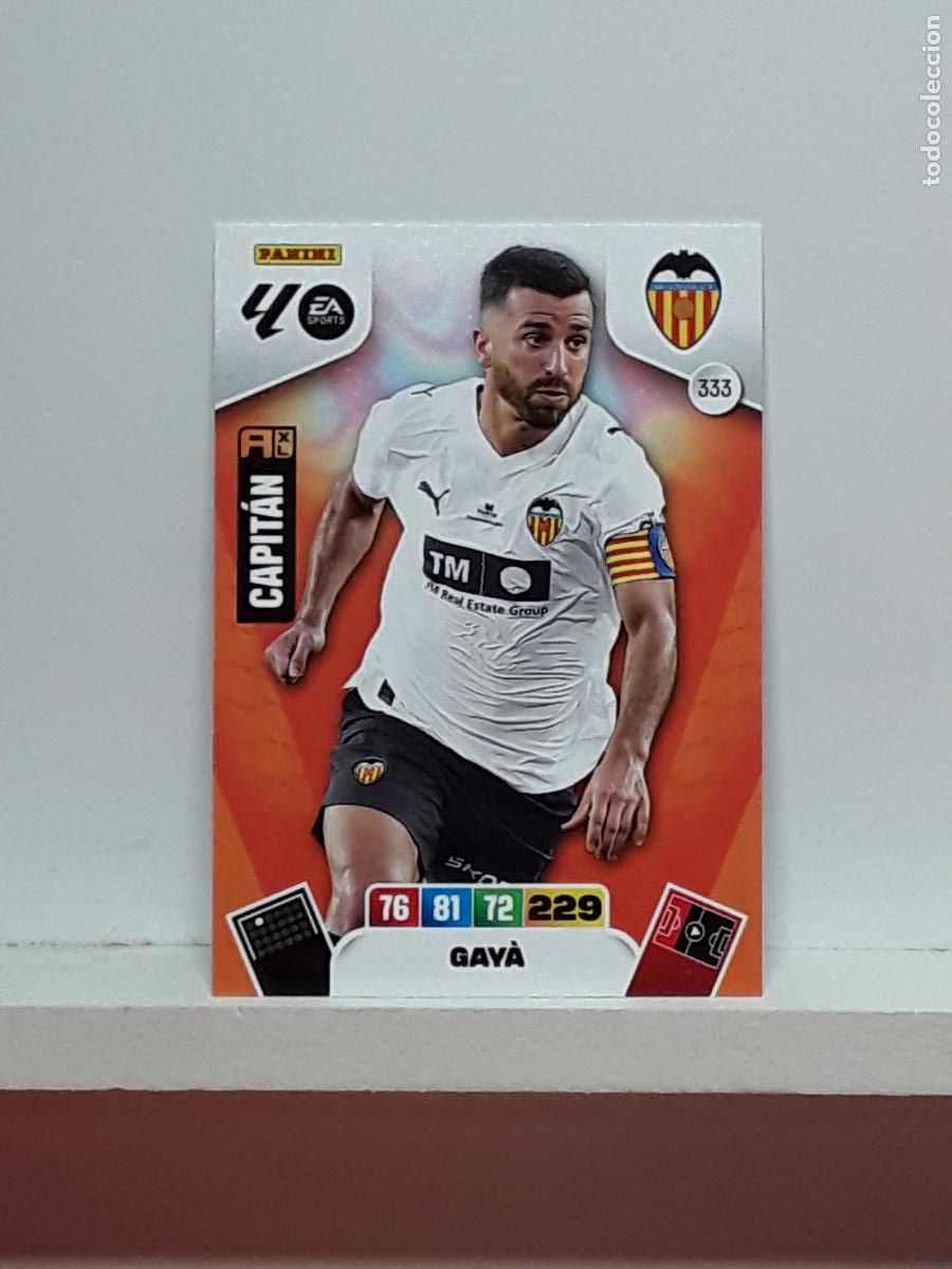 Coleccionismo cromos antiguos: ADRENALYN 2025 2026 25 26 ALBUM PANINI LIGA N 333 VALENCIA GAYA