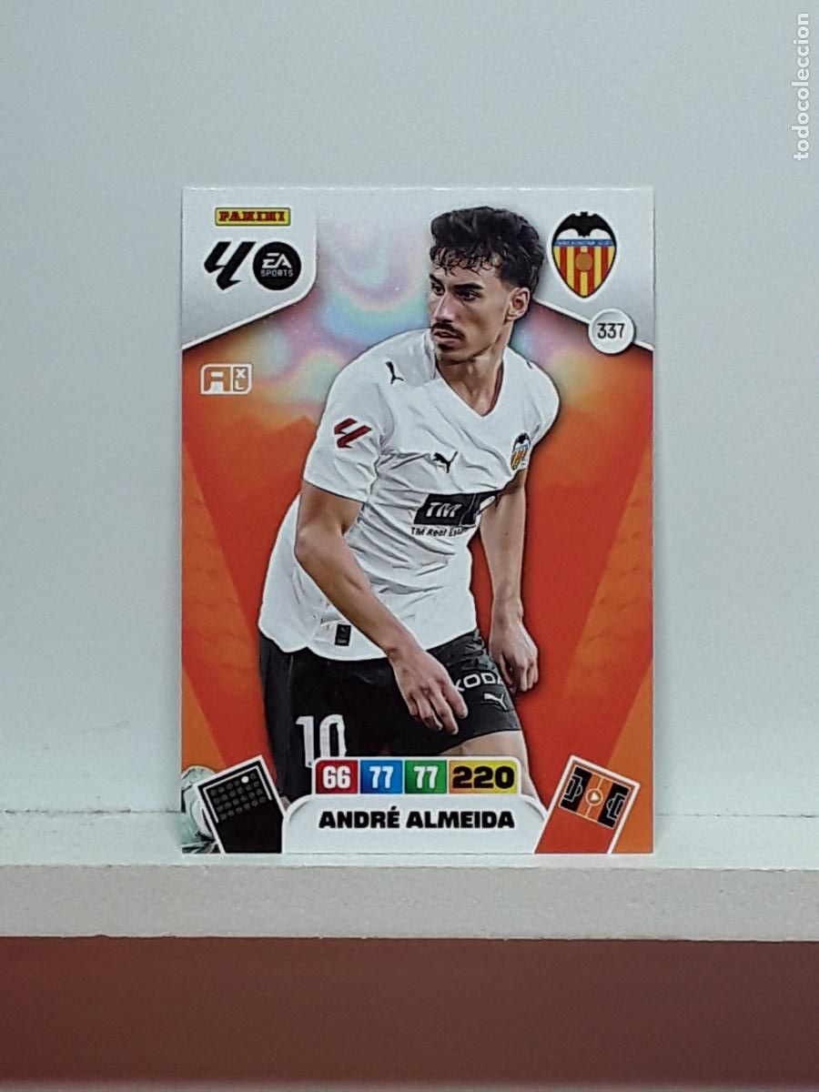 Coleccionismo cromos antiguos: ADRENALYN 2025 2026 25 26 ALBUM PANINI LIGA N 337 VALENCIA ANDRE ALMEIDA