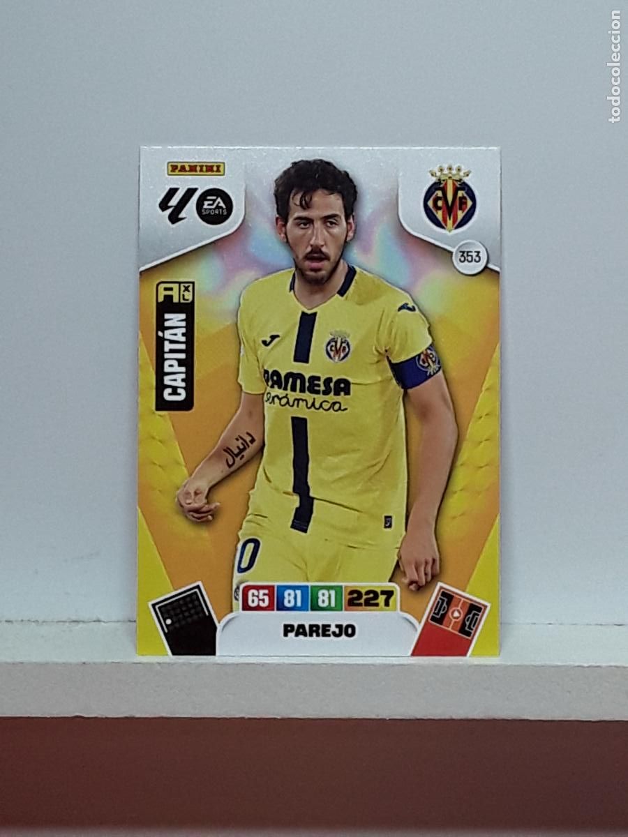 Coleccionismo cromos antiguos: ADRENALYN 2025 2026 25 26 ALBUM PANINI LIGA N 353 VILLARREAL PAREJO