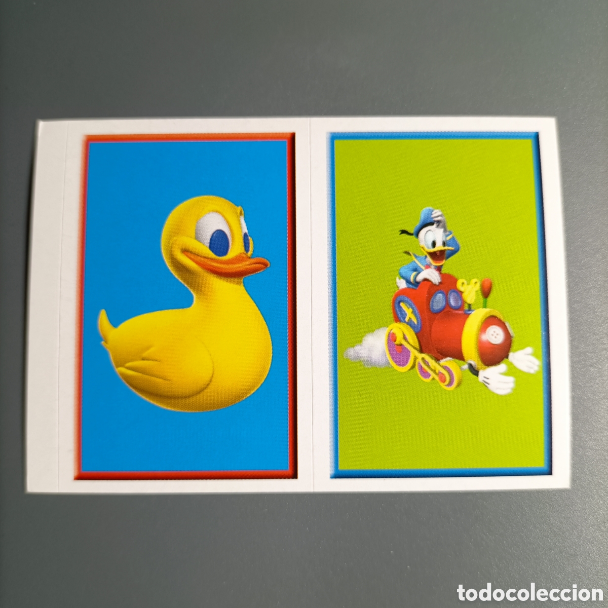 Coleccionismo cromos antiguos: STICKER PANINI 2014. JUEGA Y APRENDE DE DISNEY JUNIOR. №58 a b