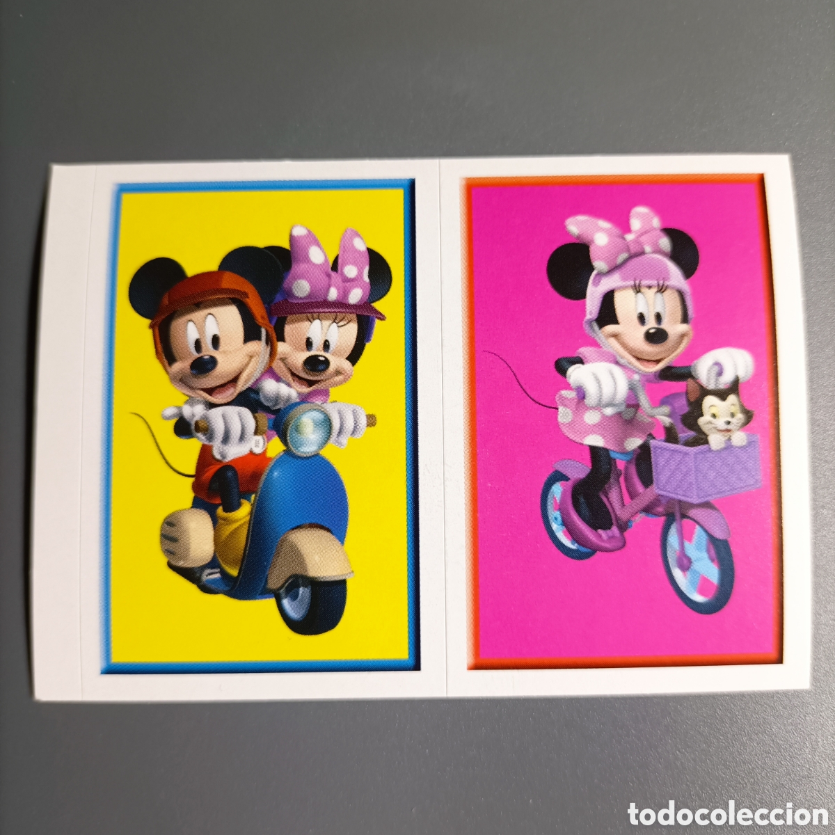 Coleccionismo cromos antiguos: STICKER PANINI 2014. JUEGA Y APRENDE DE DISNEY JUNIOR. №59 a b