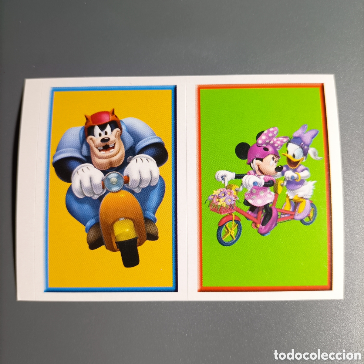 Coleccionismo cromos antiguos: STICKER PANINI 2014. JUEGA Y APRENDE DE DISNEY JUNIOR. №60 a b