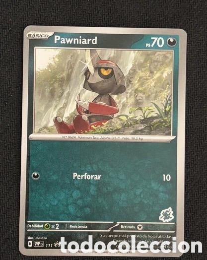 Sammeln alte Sammelbilder: 111 Pawniard Carta POKEMON TCG