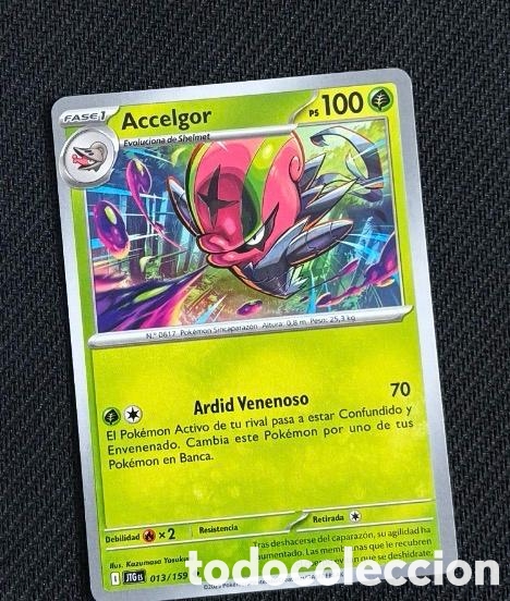 Coleccionismo cromos antiguos: 013/159 Accelgor Carta POKEMON TCG