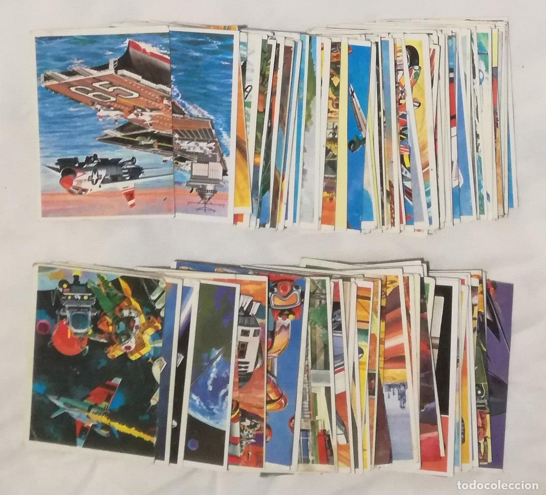 Coleccionismo cromos antiguos: Lote de 99 cromos del album Tecnica y accion; ESTE, 1980 (version de 194 cromos)