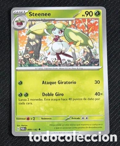 Coleccionismo cromos antiguos: 009/182 Steenee Carta POKEMON TCG